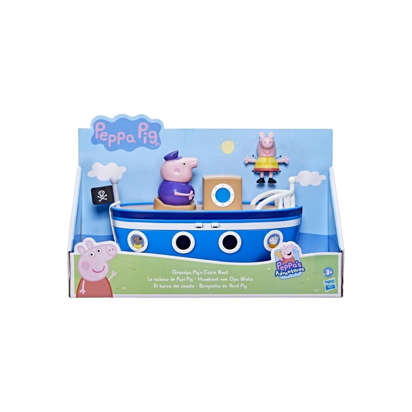 Foto 3 pulgar | Vehículo De Juguete Peppa Pig Peppa's Adventures Grandpa Pig's Cabin - Venta Internacional.