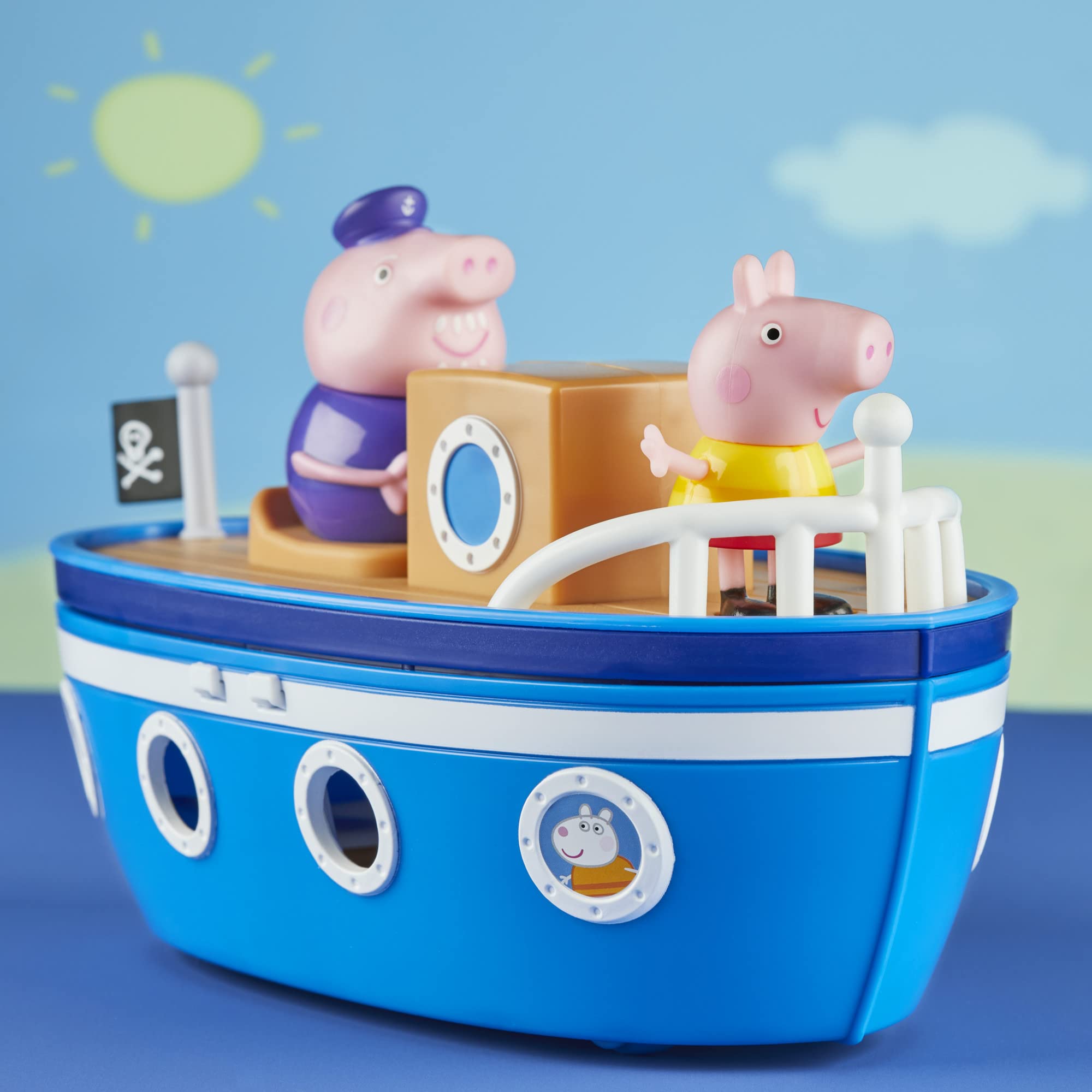 Foto 7 pulgar | Vehículo De Juguete Peppa Pig Peppa's Adventures Grandpa Pig's Cabin - Venta Internacional.