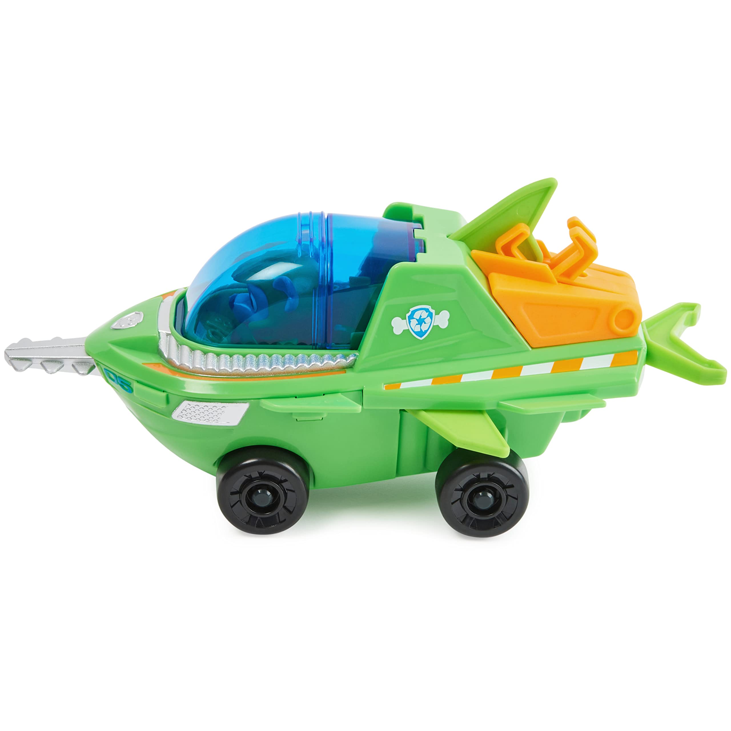 Foto 8 pulgar | Vehículo Rocky Transforming Sawfish De Toy Paw Patrol Aqua Pups - Venta Internacional.
