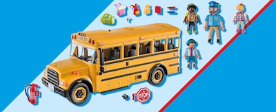 Foto 4 | Autobús Escolar Playmobil Con Accesorios Y 4 Figuras - Venta Internacional.
