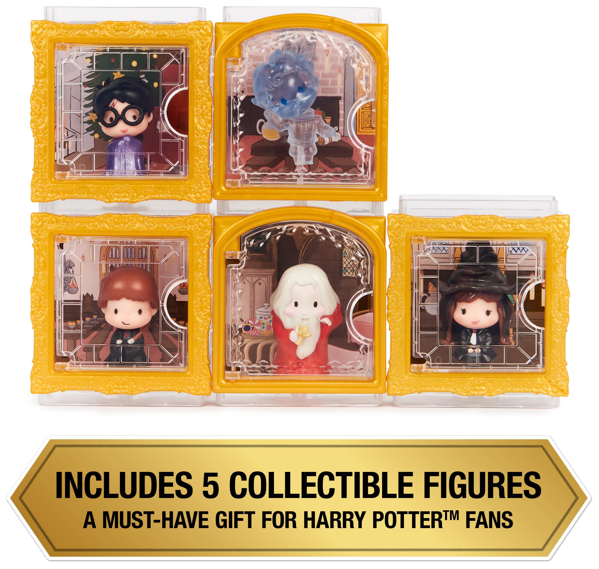 Foto 3 pulgar | Set De Regalo Con Minifiguras De Wizarding World Harry Potter Hogwarts - Venta Internacional.