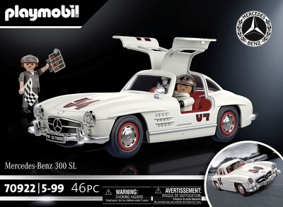 Foto 3 | Juguete Playmobil Mercedes Benz 300 Sl Con Puertas De Ala De Gaviota 1:17 - Venta Internacional.