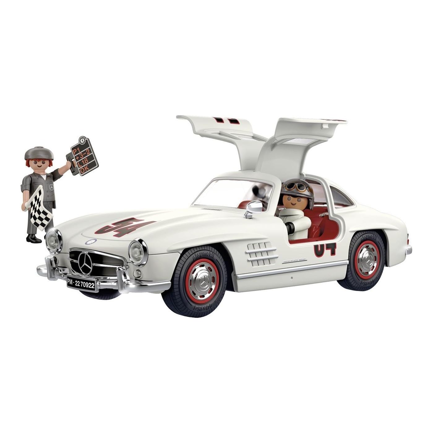 Foto 5 pulgar | Juguete Playmobil Mercedes Benz 300 Sl Con Puertas De Ala De Gaviota 1:17 - Venta Internacional.