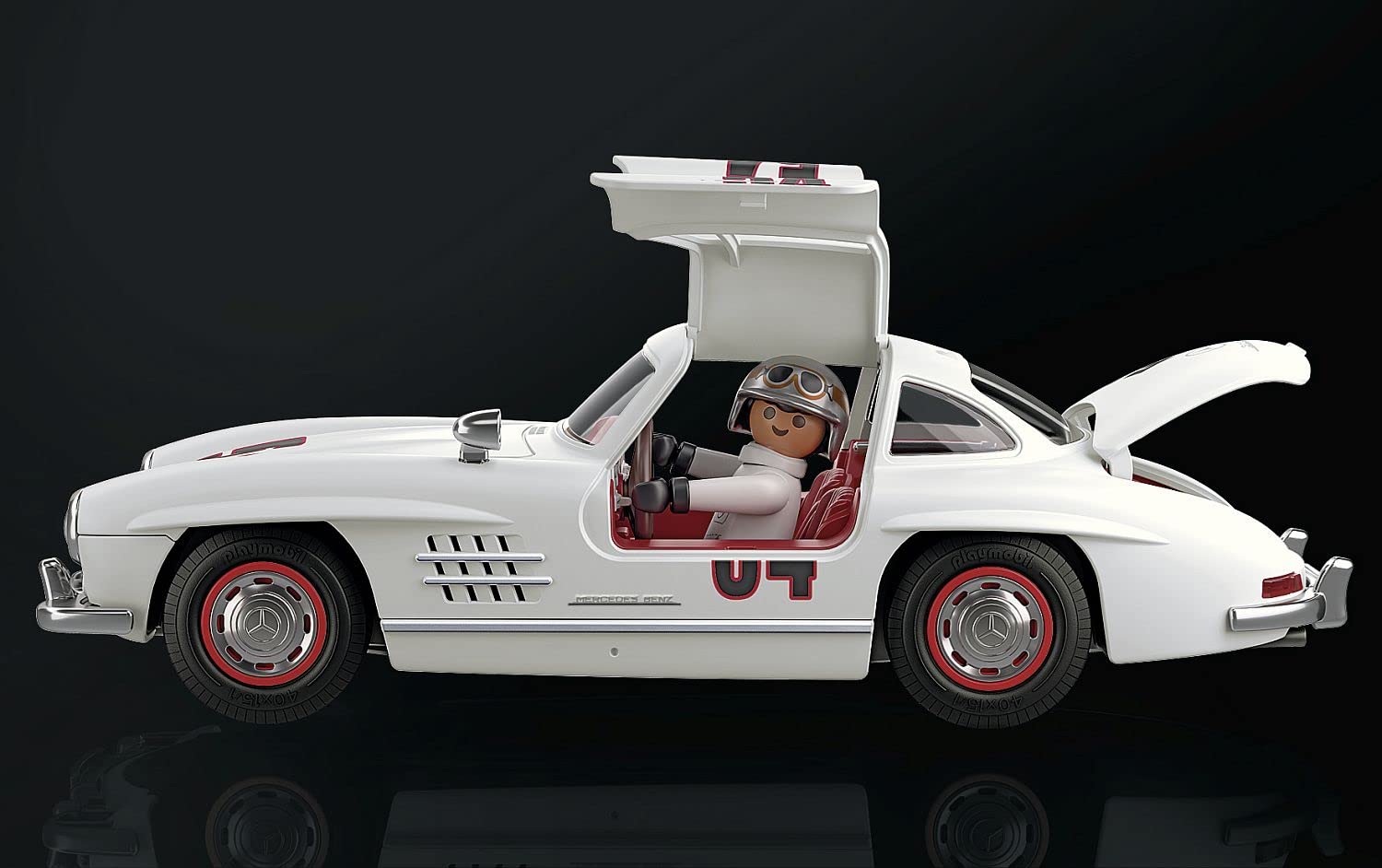 Foto 8 pulgar | Juguete Playmobil Mercedes Benz 300 Sl Con Puertas De Ala De Gaviota 1:17 - Venta Internacional.