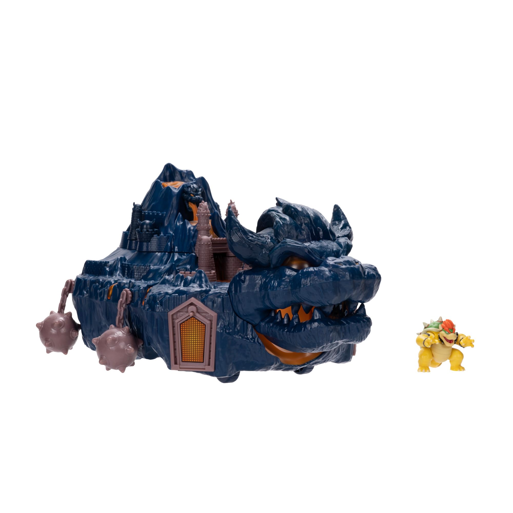 Foto 8 pulgar | Playset Jakks Pacific Super Mario Bowser Island Castle Con Figura - Venta Internacional.