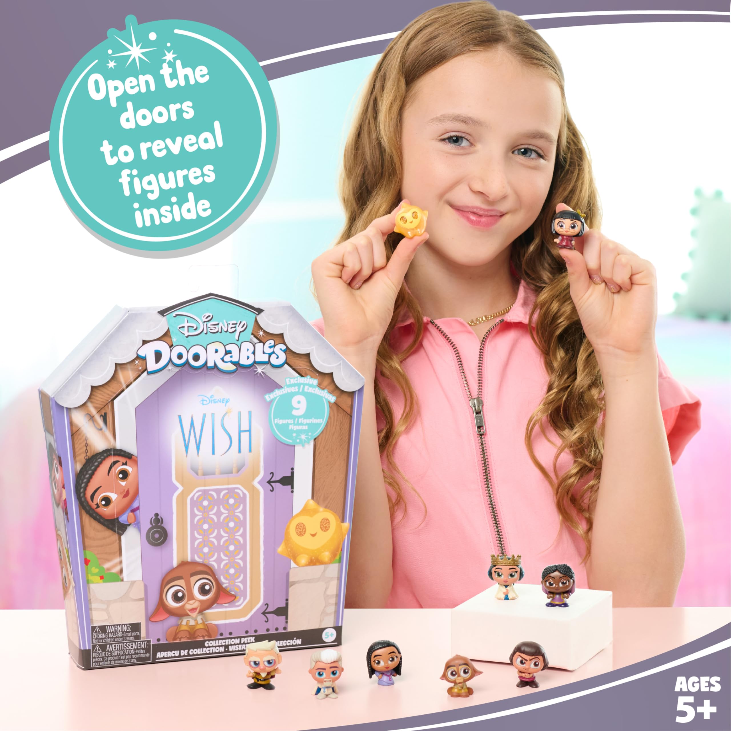 Foto 4 pulgar | Figuras Wish Collector Peek De Toy Disney Doorables 9 Años O Más - Venta Internacional.