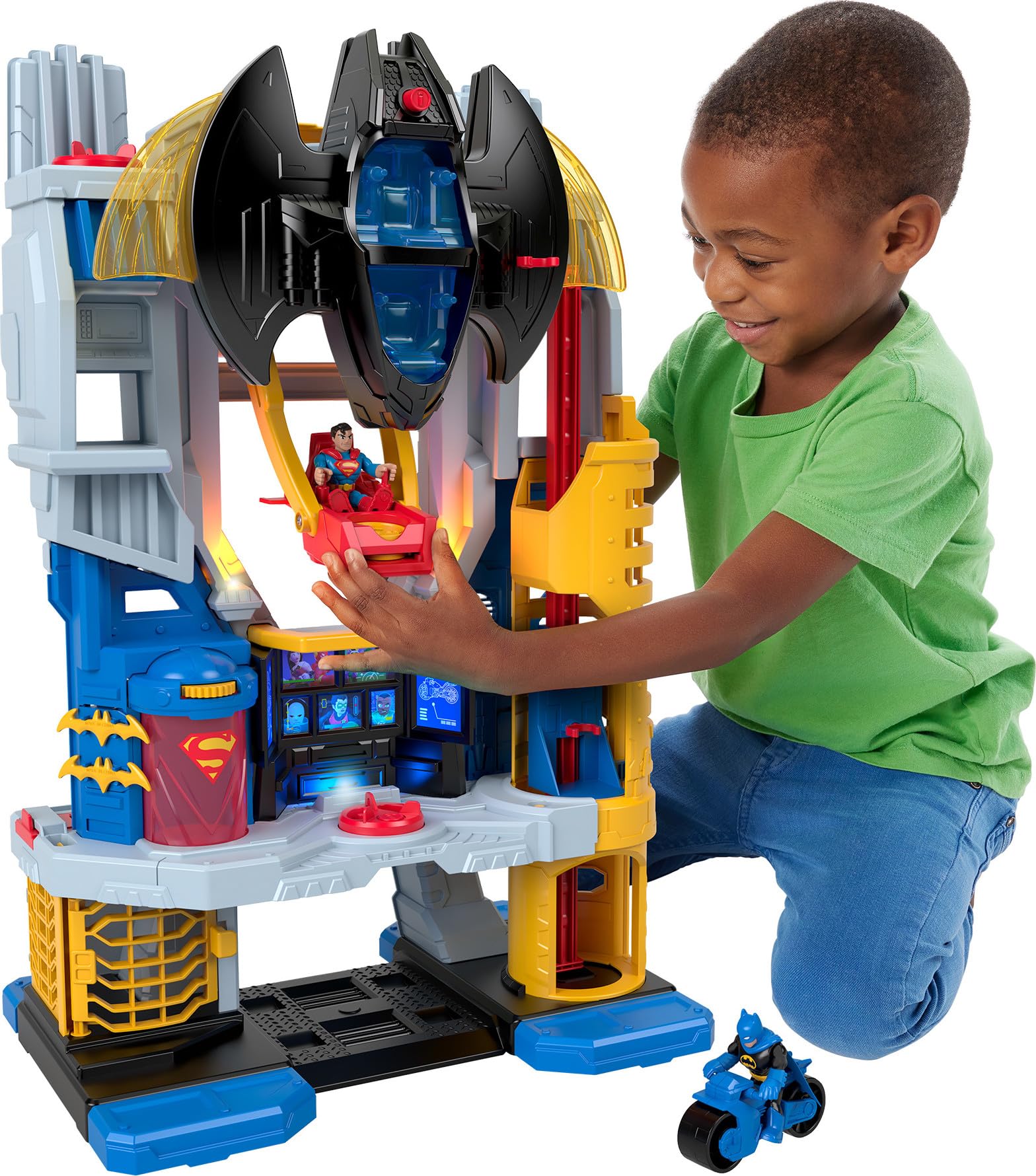 Foto 2 pulgar | Set De Juego Fisher-price Imaginext Dc Super Friends Batman 60 Cm - Venta Internacional.