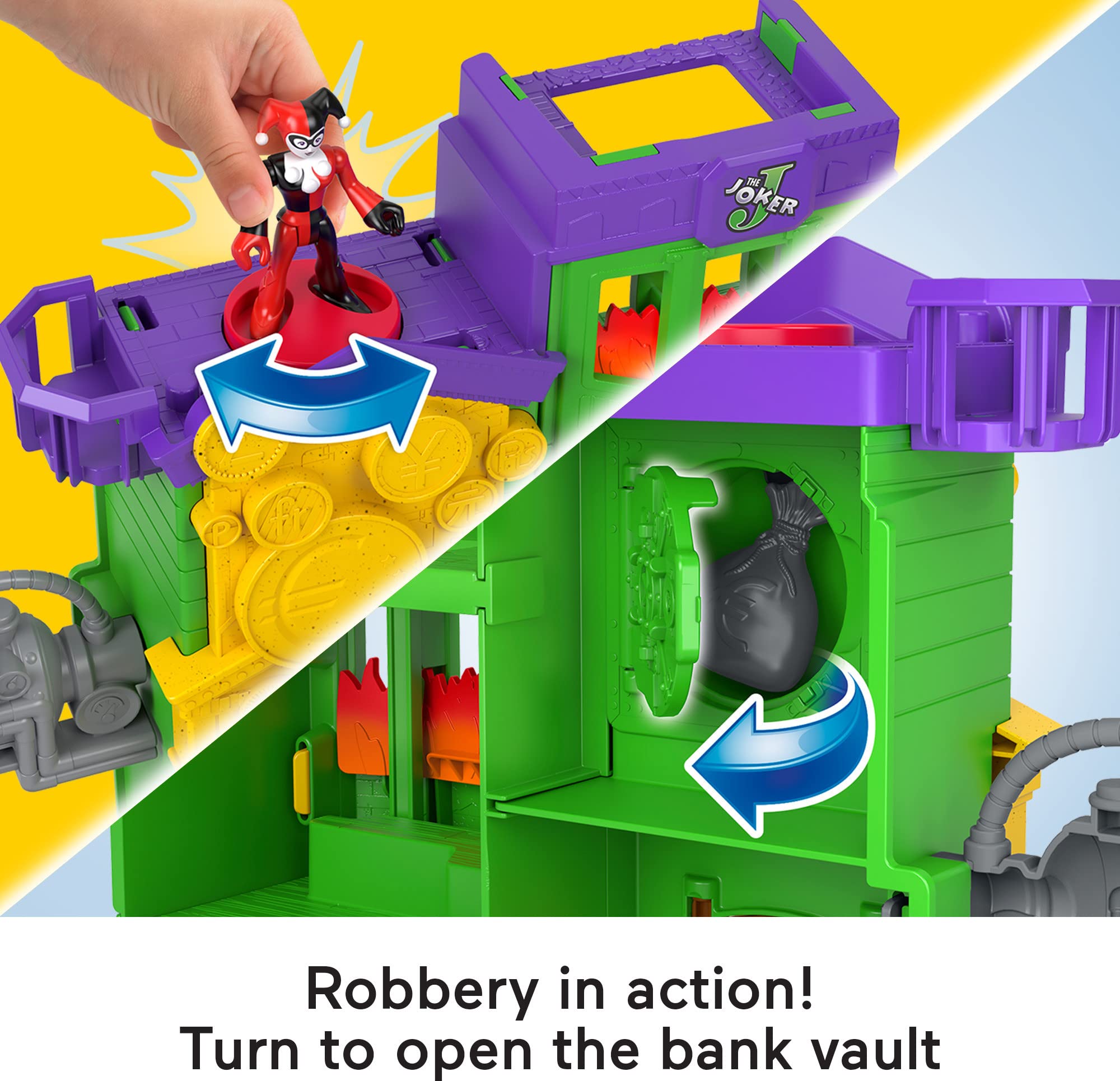 Foto 4 pulgar | Playset Fisher-price Imaginext Dc Super Friends Batman Durante Más De 3 Años - Venta Internacional.