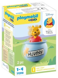 Foto 2 | Miel Toy Playmobil 1.2.3 Y Disney Winnie's Counter Balance - Venta Internacional.
