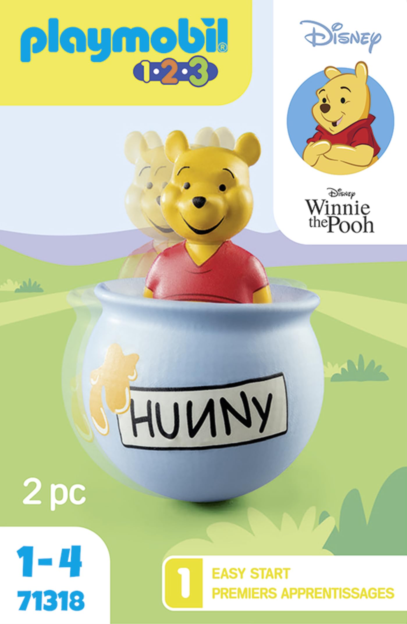 Foto 5 pulgar | Miel Toy Playmobil 1.2.3 Y Disney Winnie's Counter Balance - Venta Internacional.