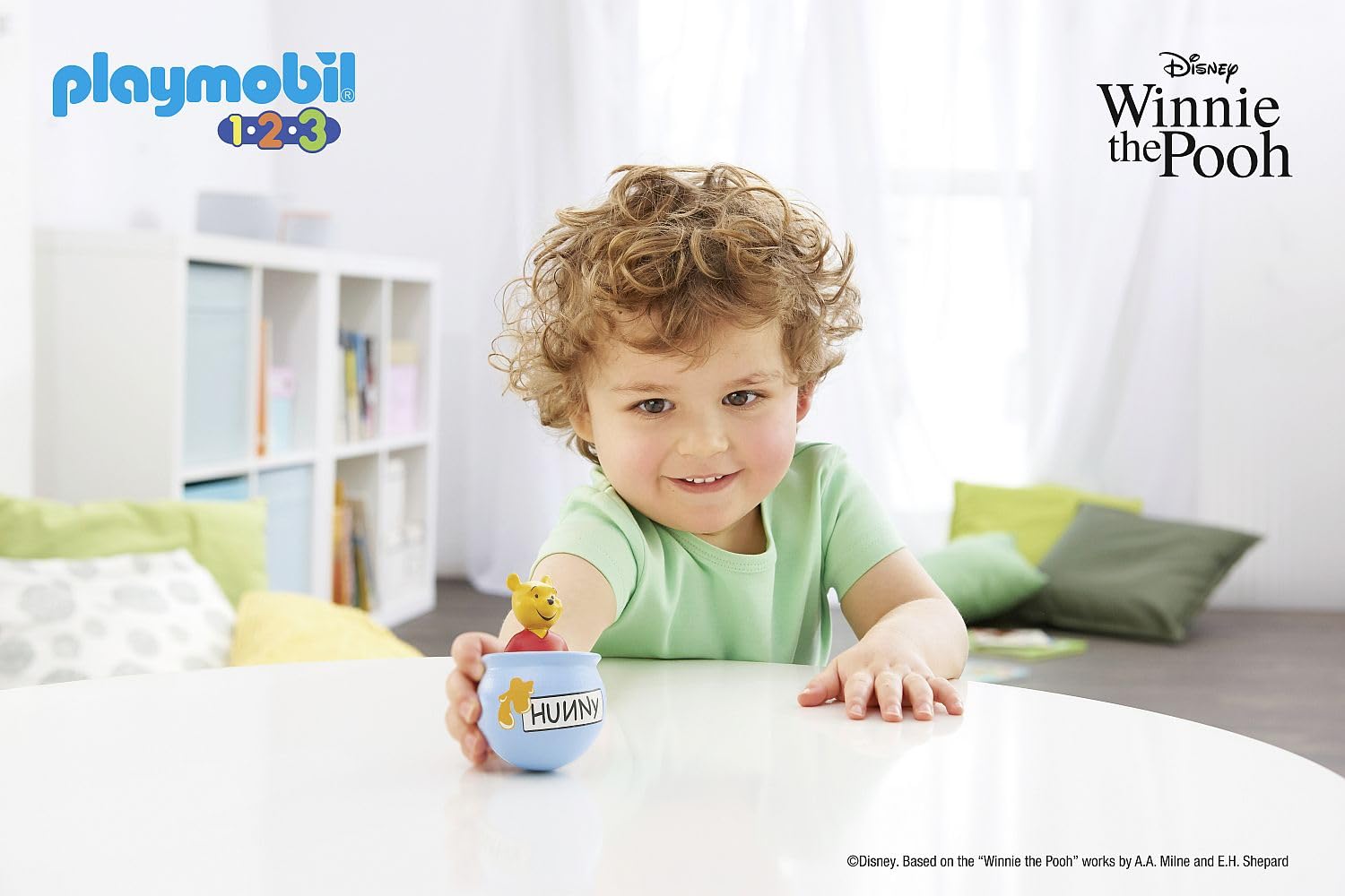 Foto 8 pulgar | Miel Toy Playmobil 1.2.3 Y Disney Winnie's Counter Balance - Venta Internacional.