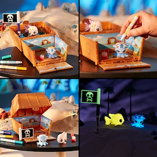 Foto 7 | Set De Juego Toy Crayola Scribble Scrubbie Pets Glow Ocean - Venta Internacional.
