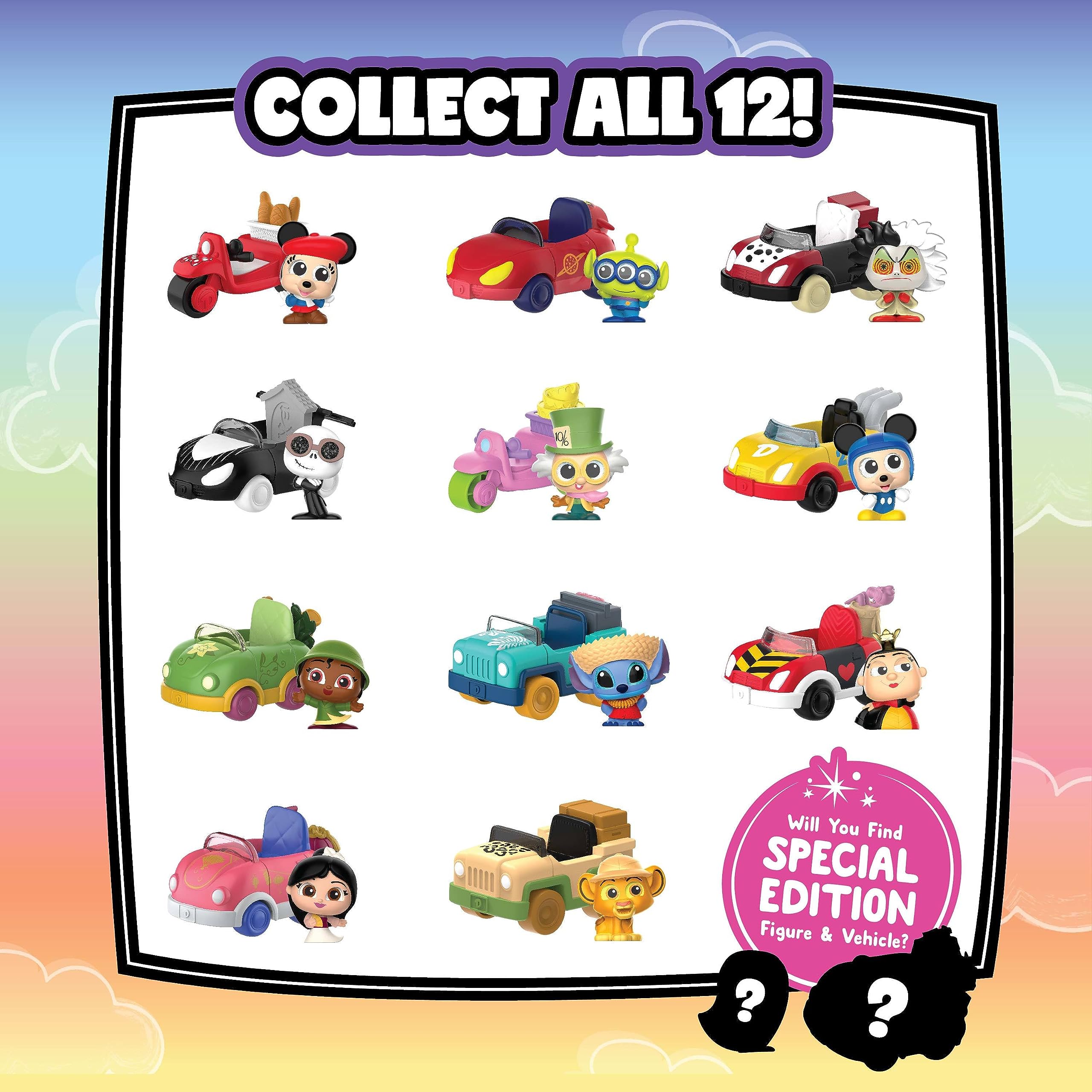 Foto 5 pulgar | Figura Y Vehículos De La Serie 2 De Toy Disney Doorables Let's Go - Venta Internacional.