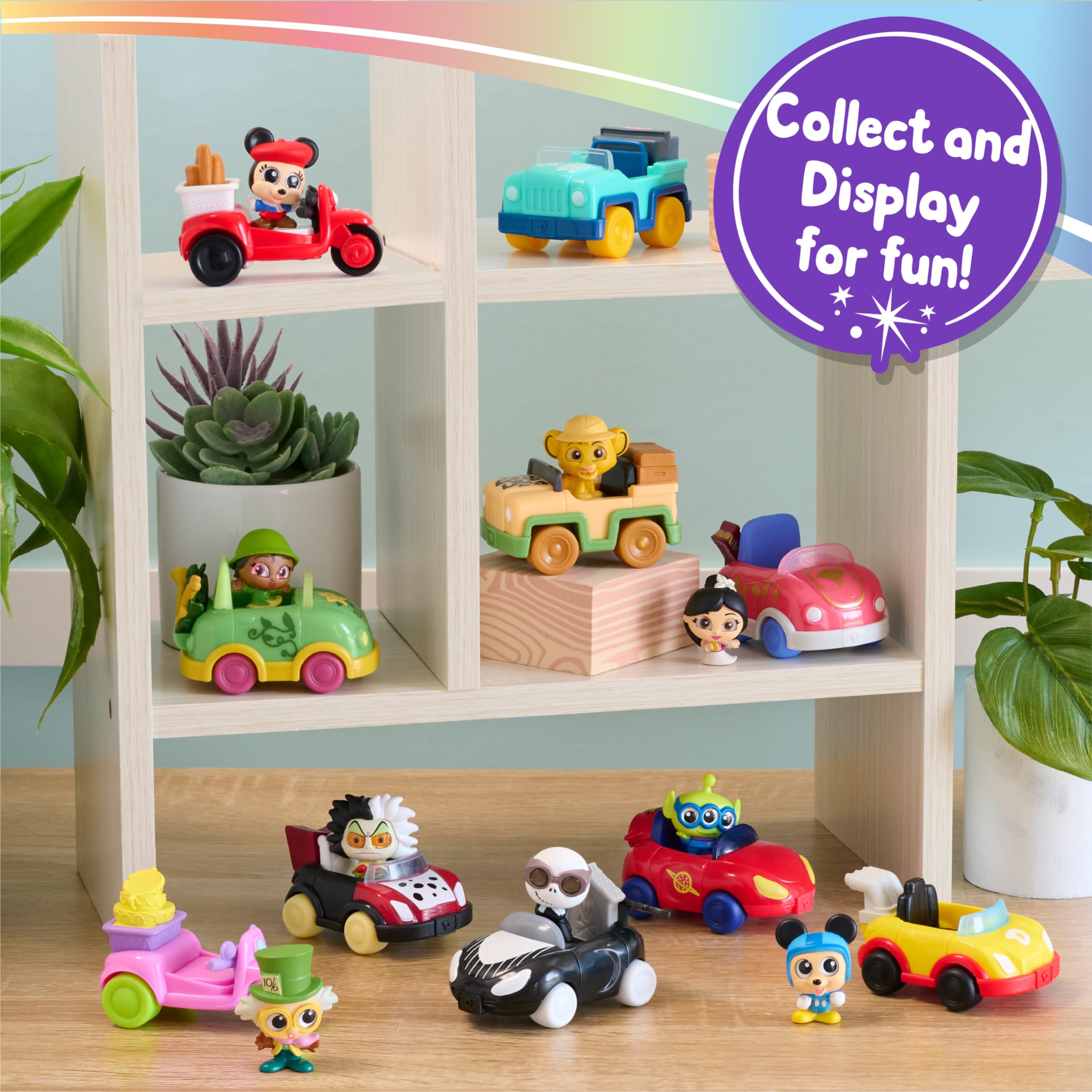 Foto 5 | Figura Y Vehículos De La Serie 2 De Toy Disney Doorables Let's Go - Venta Internacional.
