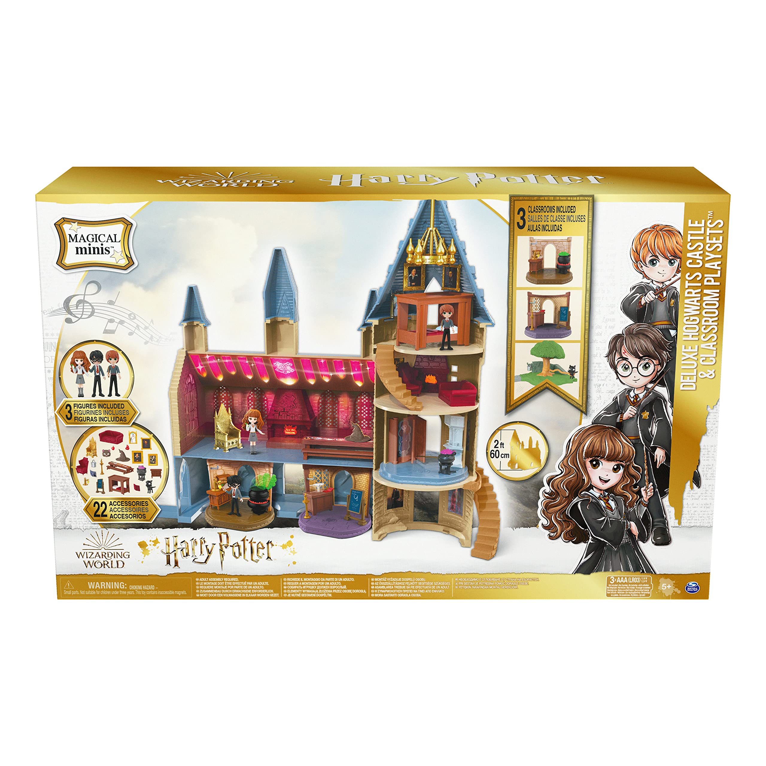 Foto 3 pulgar | Toy Wizarding World Harry Potter Magical Minis Castillo De Hogwarts - Venta Internacional.