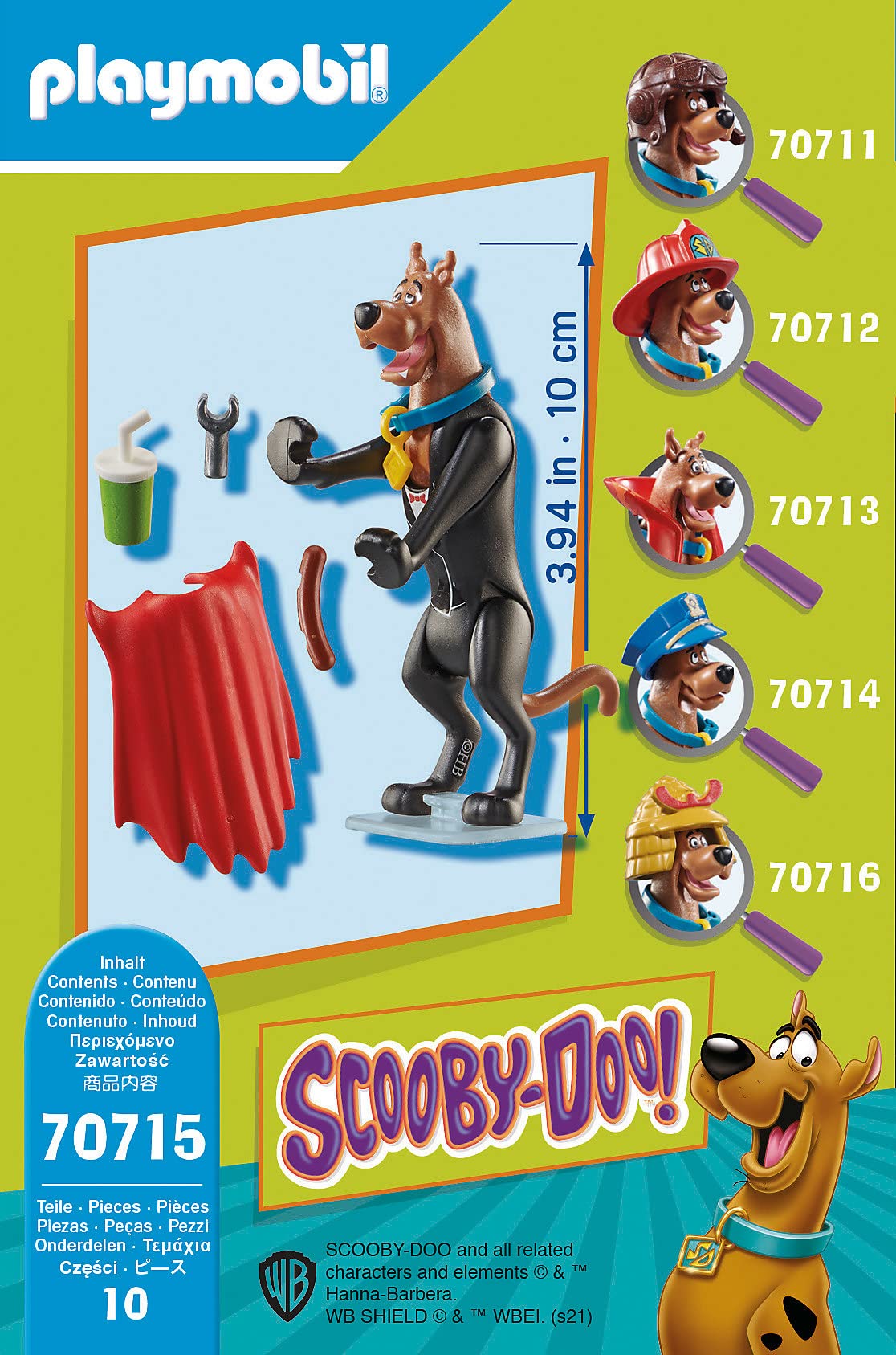Foto 4 pulgar | Figura Coleccionable Playmobil Scooby-doo! Vampiro Con Scooby - Venta Internacional.