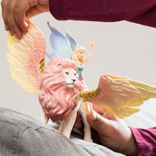 Foto 5 | Figura De Hada De Juguete Fairy In Flight On Winged Lion Schleich - Venta Internacional.