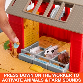 Foto 3 | Toy Car & Playset Matchbox Action Drivers Farm Adventure - Venta Internacional.