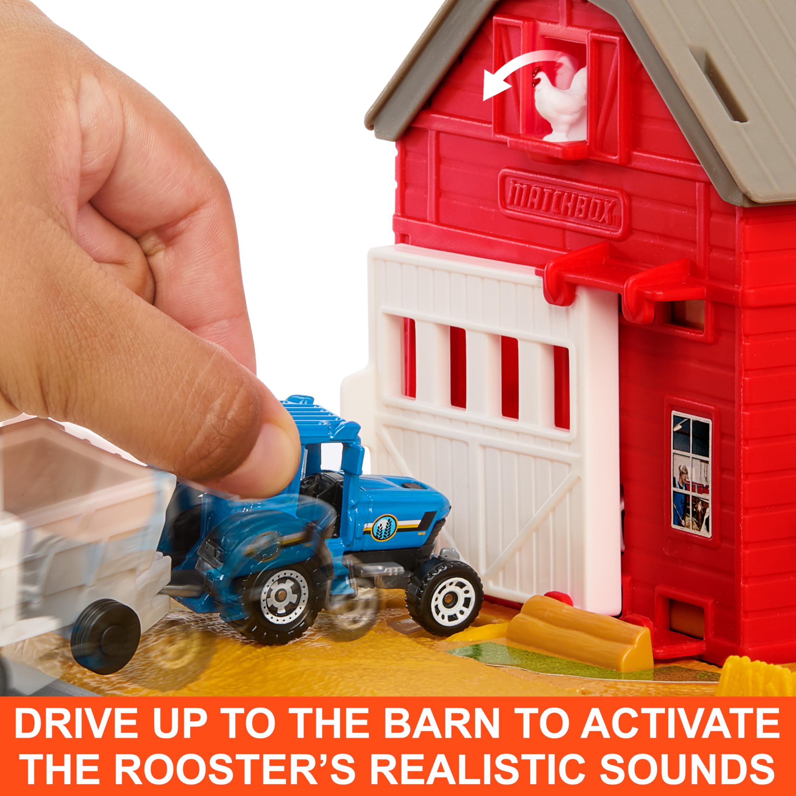 Foto 6 pulgar | Toy Car & Playset Matchbox Action Drivers Farm Adventure - Venta Internacional.