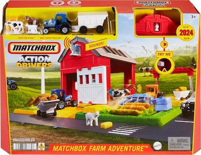Foto 6 | Toy Car & Playset Matchbox Action Drivers Farm Adventure - Venta Internacional.