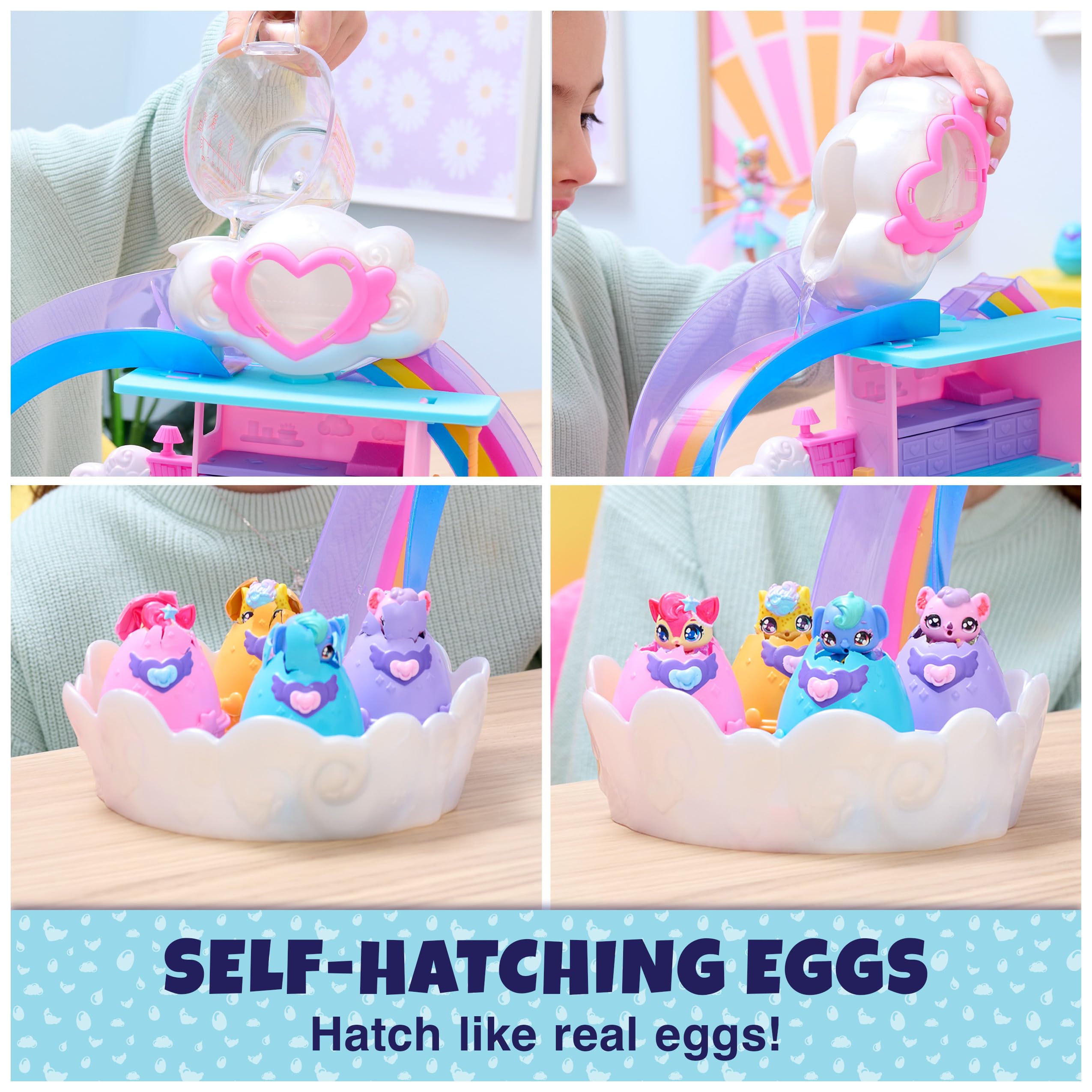 Foto 3 pulgar | Set de Juego Hatchimals Alive Hatchi-nursery con 4 Minifiguras - Venta Internacional