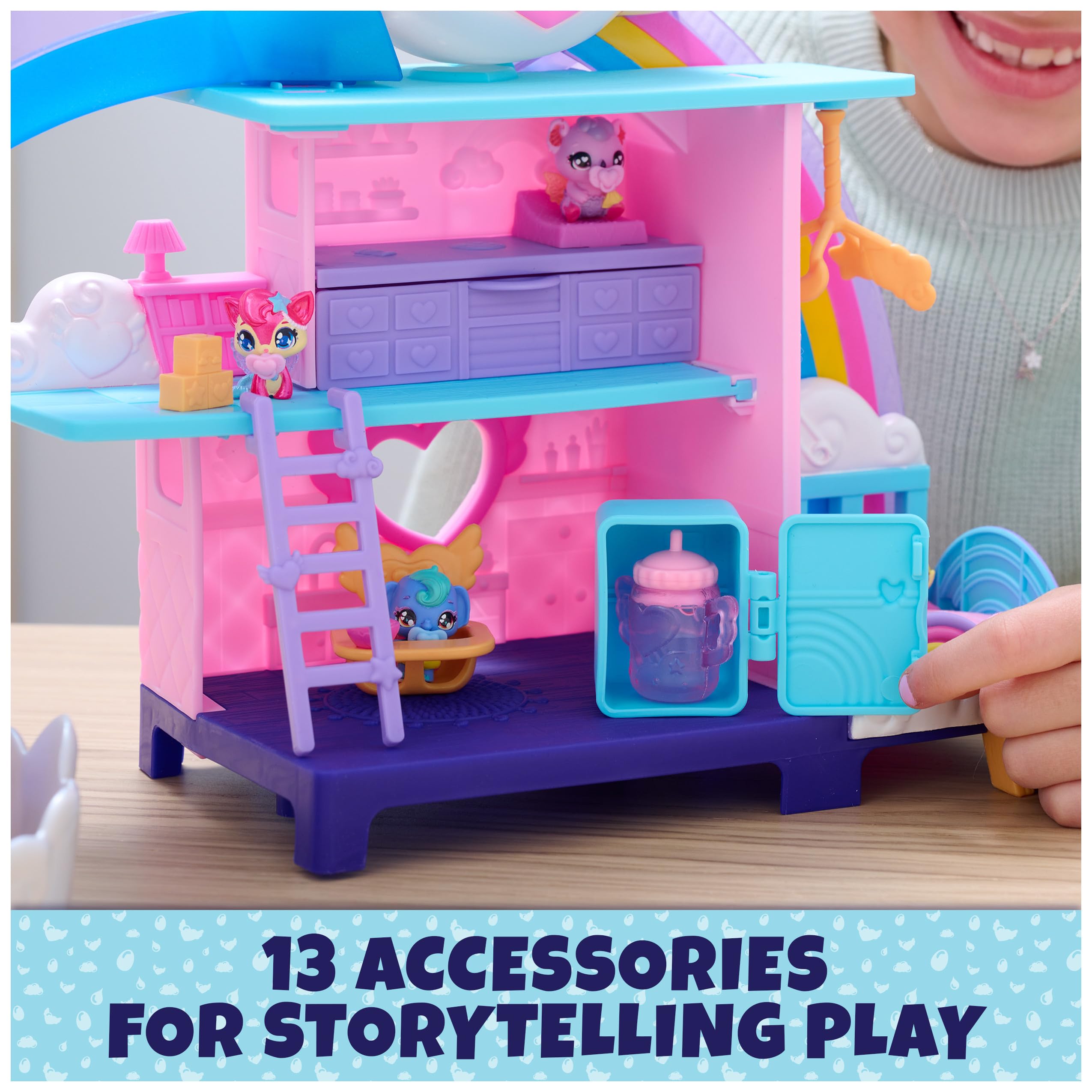 Foto 7 pulgar | Set de Juego Hatchimals Alive Hatchi-nursery con 4 Minifiguras - Venta Internacional