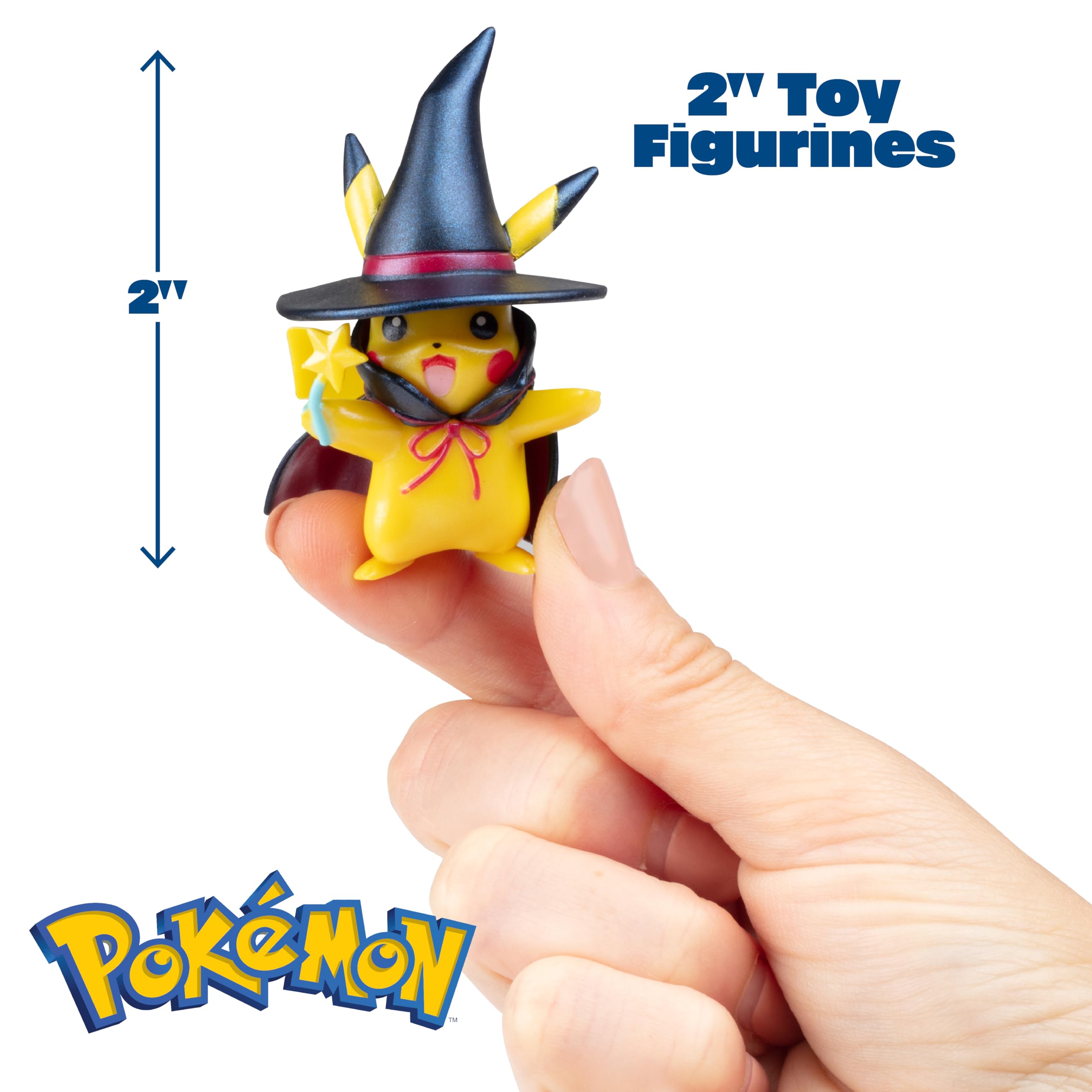 Foto 3 | Calendario De Adviento Pokémon 2024 Halloween Con 11 Figuras De 4,5 Pulgadas - Venta Internacional.