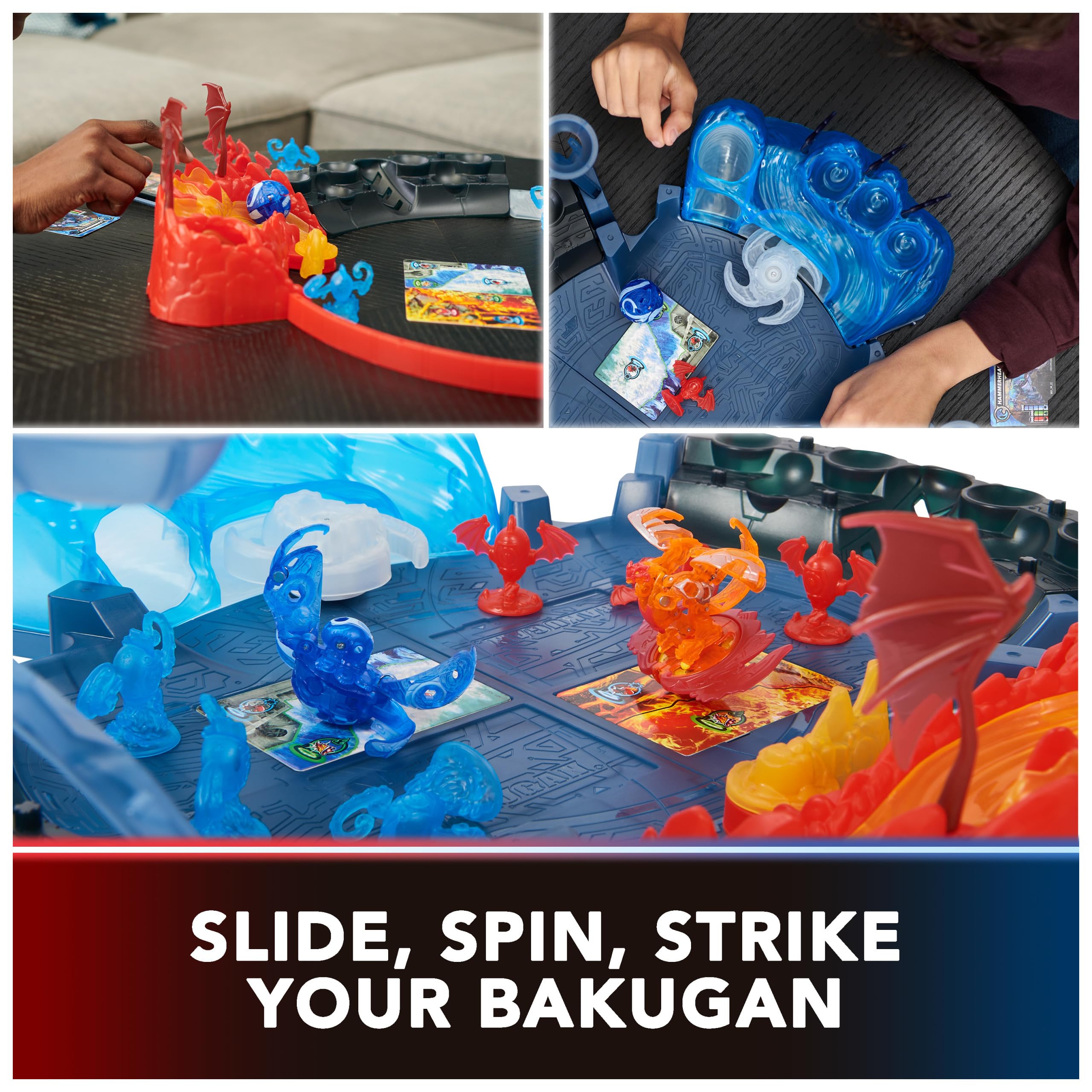 Foto 6 pulgar | Set De Juego Bakugan Ultimate Battle Arena Con Ataque Especial Dragonoid - Venta Internacional.