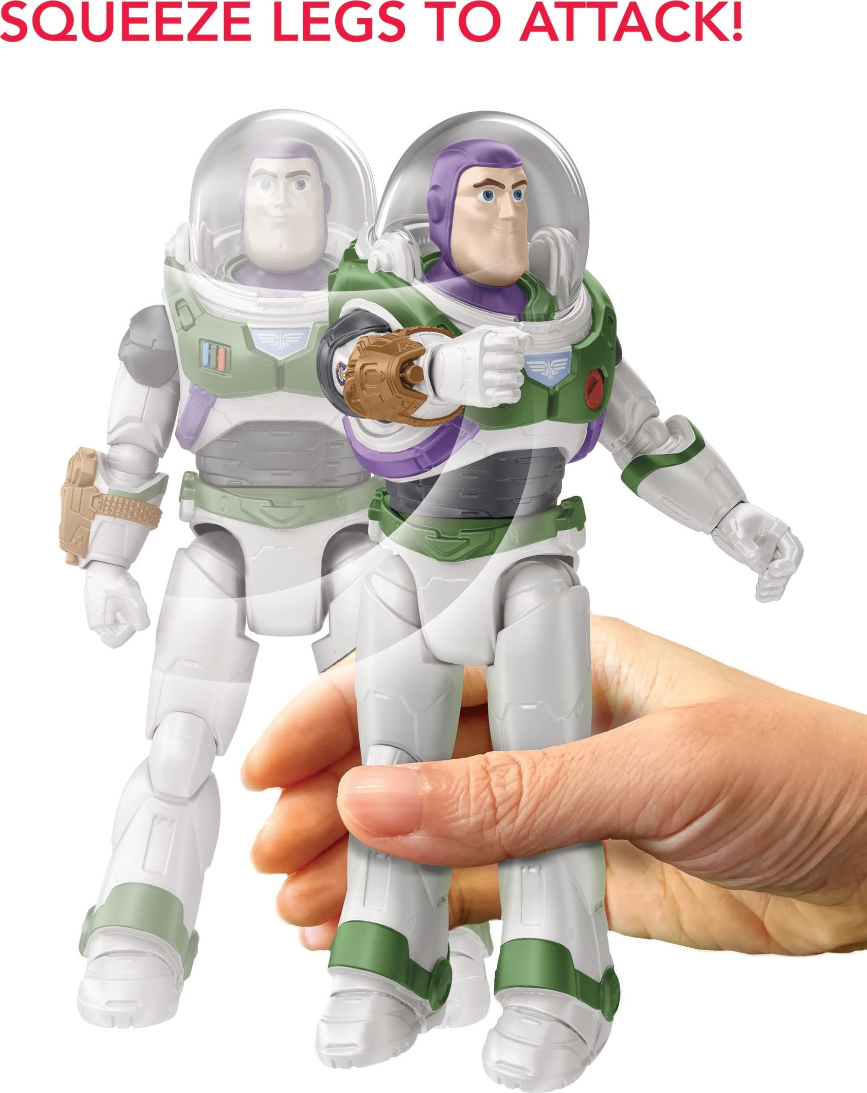 Foto 7 pulgar | Figura de Acción Mattel Disney Pixar Lightyear Buzz con Acc - Venta Internacional