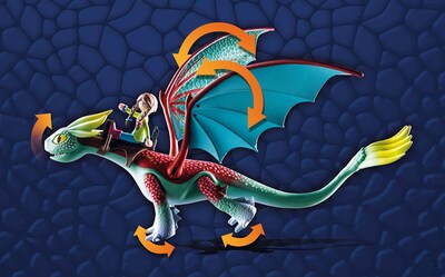 Foto 5 | Juguete Playmobil Dragons Nine Realms Feathers & Alex - Venta Internacional.