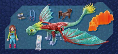 Foto 6 | Juguete Playmobil Dragons Nine Realms Feathers & Alex - Venta Internacional.