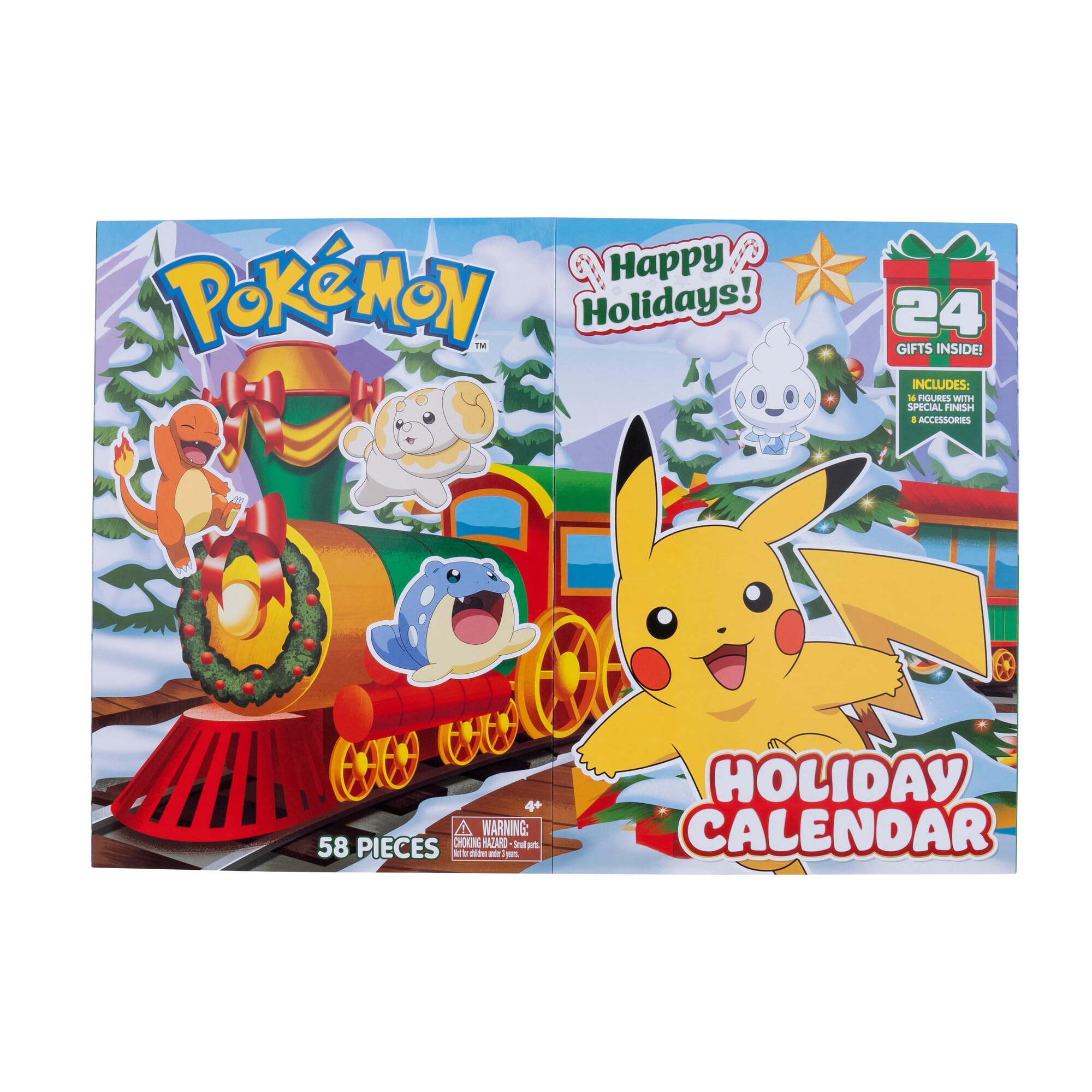 Foto 8 pulgar | Calendario De Adviento Pokémon 2024 Con 24 Regalos Para Niños Mayores De 4 Años - Venta Internacional.
