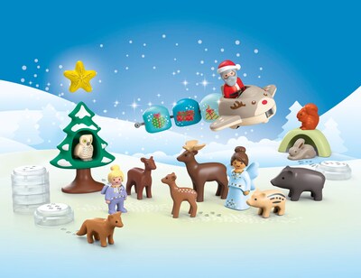 Foto 3 | Calendario De Adviento Playmobil Junior Snowy Christmas De 1 Año O Más - Venta Internacional.