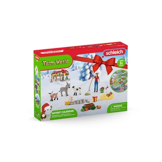 Foto 5 | Calendario De Adviento De Farm Animal Toys | Schleich Farm World 2023 - Venta Internacional.