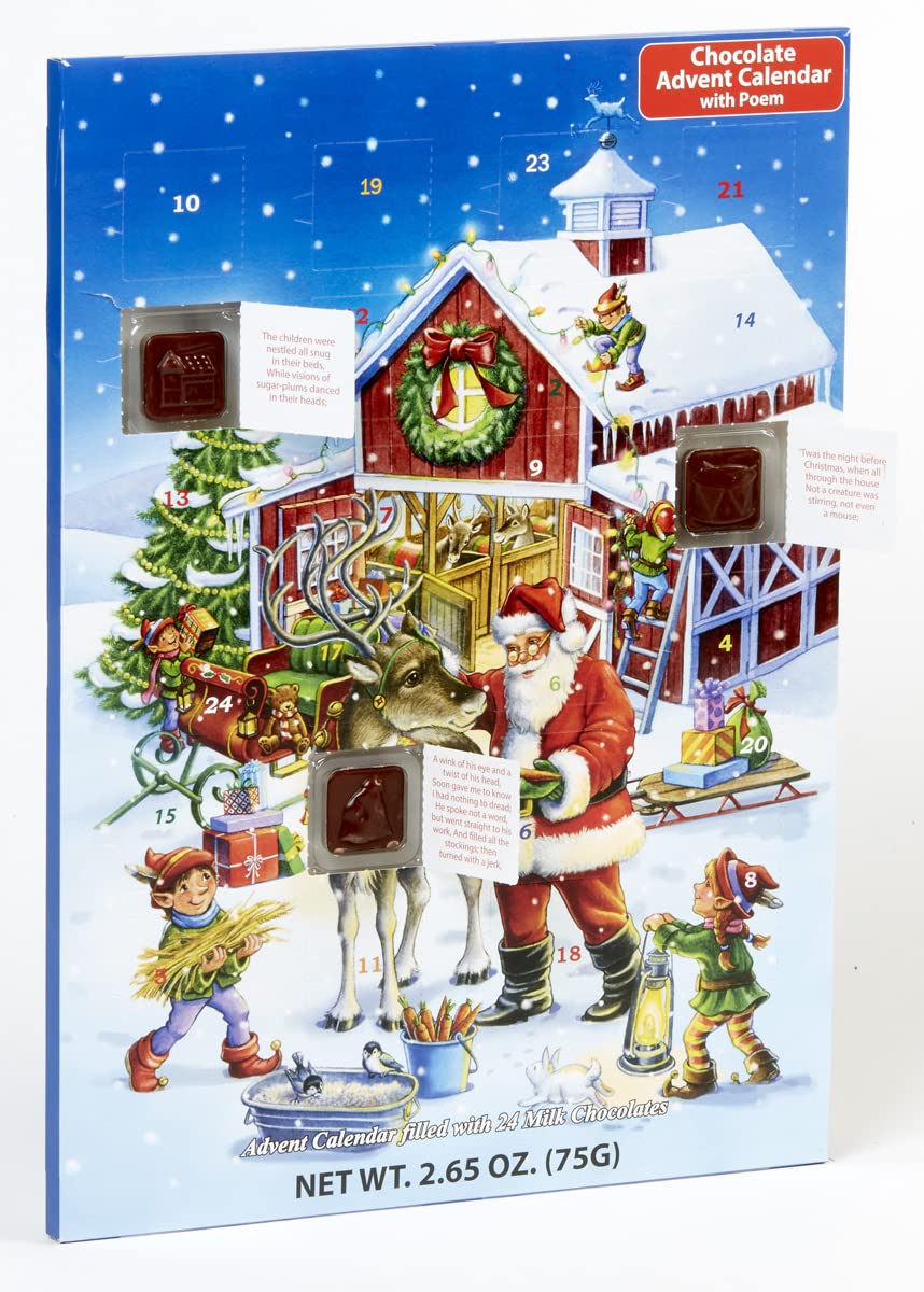 Foto 5 pulgar | Calendario De Adviento Vermont Christmas Company Ready Reindeer - Venta Internacional.