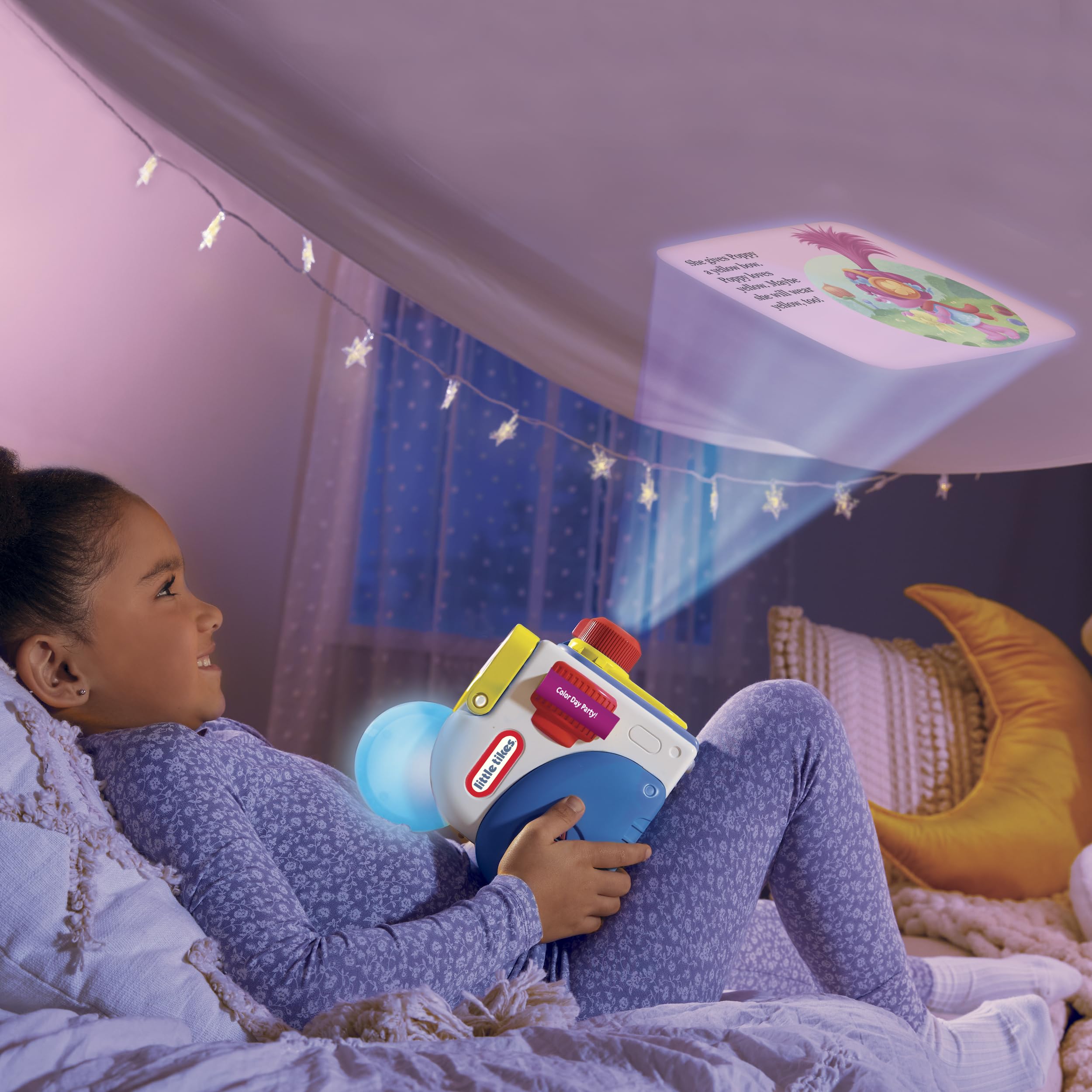 Foto 4 pulgar | Proyector Infantil Story Dream Machine Little Tikes Dreamworks Trolls - Venta Internacional