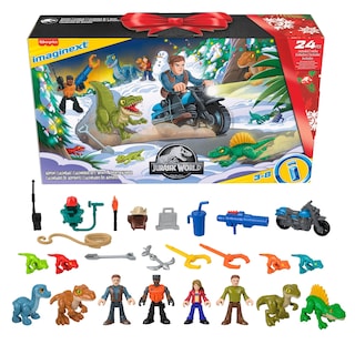 Foto 1 | Calendario Adviento Fisher-price Imaginext Jurassic World - Venta Internacional