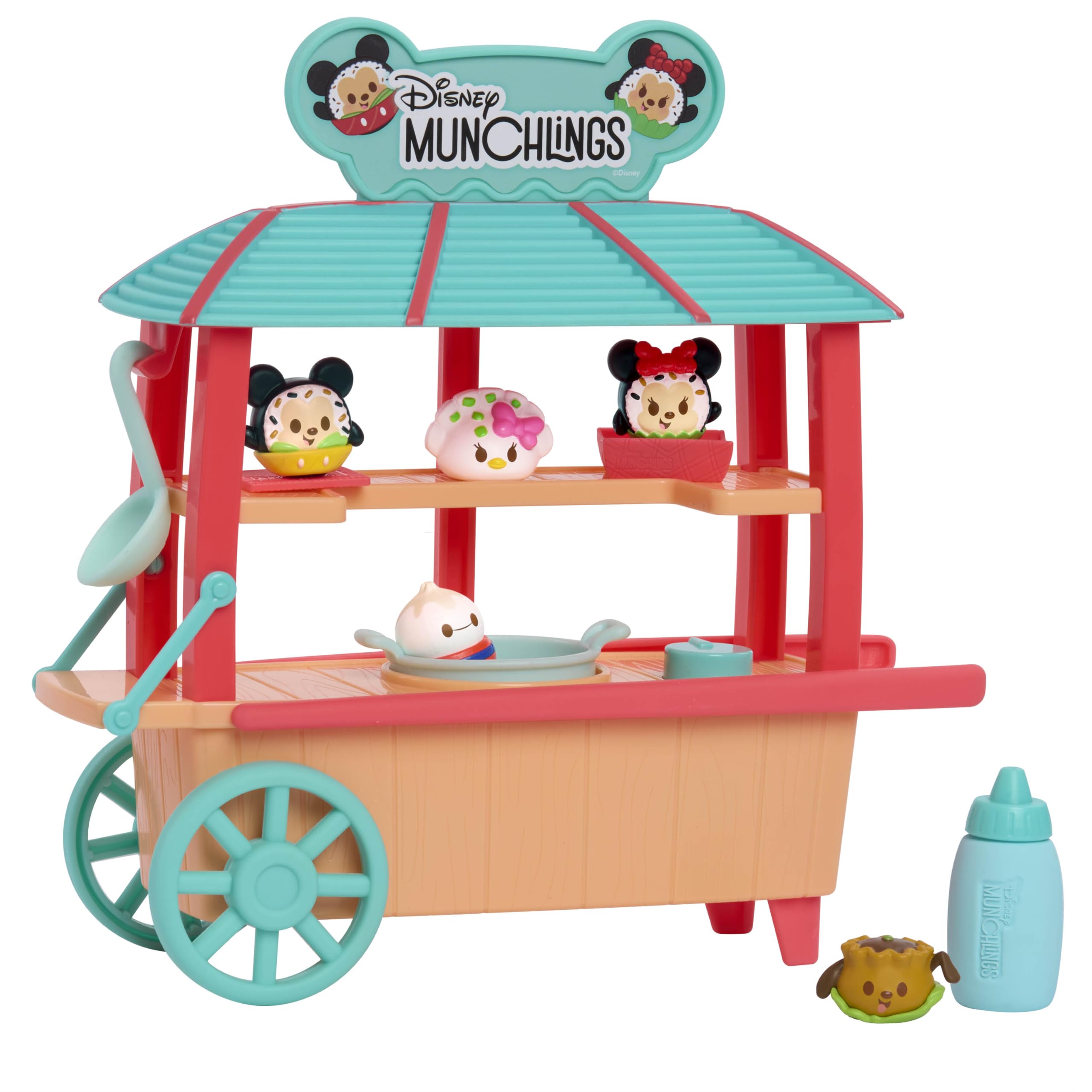 Foto 2 pulgar | Carrito De Albóndigas Toy Playset Just Play Disney Munchlings, 11 Piezas - Venta Internacional.