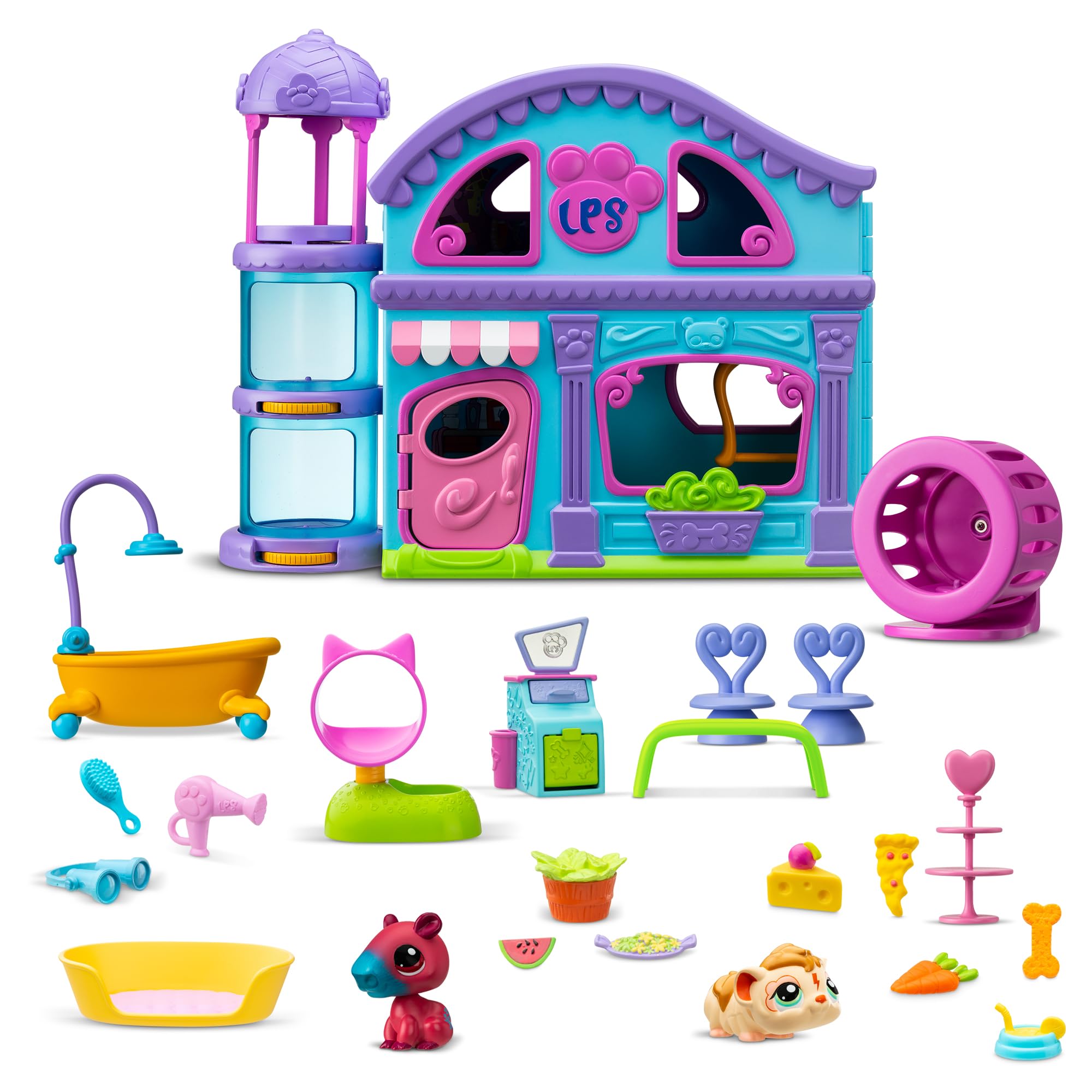 Foto 3 pulgar | Playset Littlest Pet Shop Lps Gen 7 Con Acceso Para 2 Mascotas +20. - Venta Internacional.