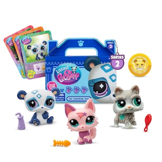 Foto 1 | Toy Littlest Pet Shop Pet Surprise, Paquete De 3 Unidades, Serie 2, Generación 7 - Venta Internacional.