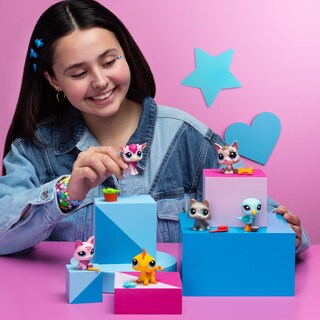 Foto 6 | Toy Littlest Pet Shop Pet Surprise, Paquete De 3 Unidades, Serie 2, Generación 7 - Venta Internacional.