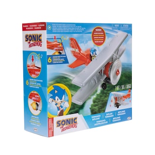 Foto 5 | Playset Sonic The Hedgehog Tornado Biplane Con Figura De Sonic - Venta Internacional.