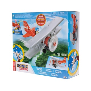 Foto 6 | Playset Sonic The Hedgehog Tornado Biplane Con Figura De Sonic - Venta Internacional.