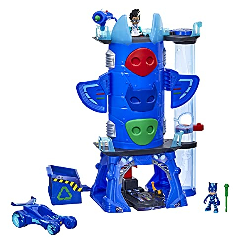 Playset Pj Masks Deluxe Battle Hq Con 2 Figuras De Acción - Venta Internacional.