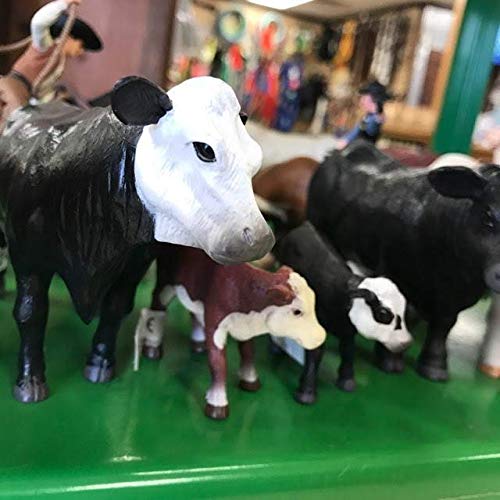 Foto 8 pulgar | Becerro Hereford De Little Buster Toys, Realista, Escala 1/1 - Venta Internacional.