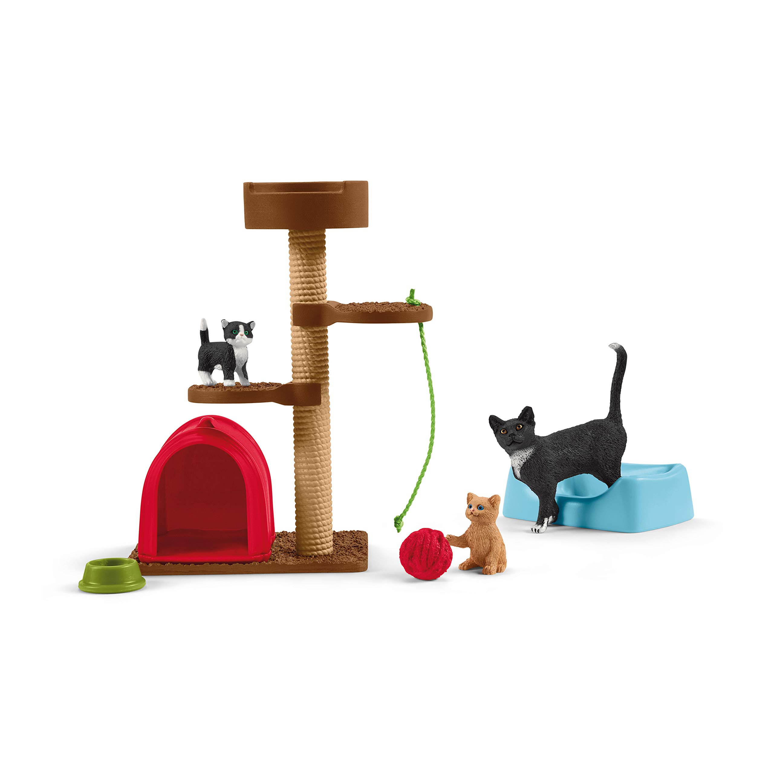 Foto 2 pulgar | Set De Juguetes Para Animales Schleich Farm World Para Gatos Y Gatitos, 9 Piezas - Venta Internacional.