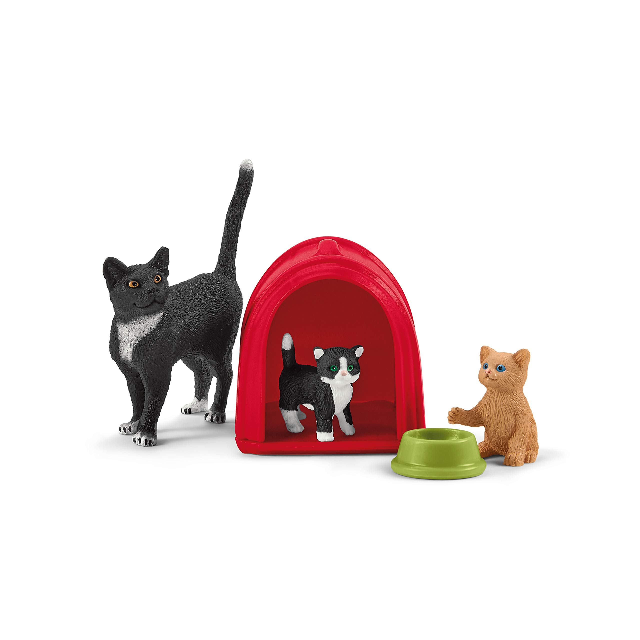 Foto 7 pulgar | Set De Juguetes Para Animales Schleich Farm World Para Gatos Y Gatitos, 9 Piezas - Venta Internacional.