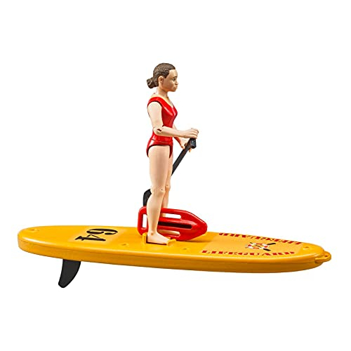 Foto 3 pulgar | Figura Bworld Life Guard con Remo - Venta Internacional