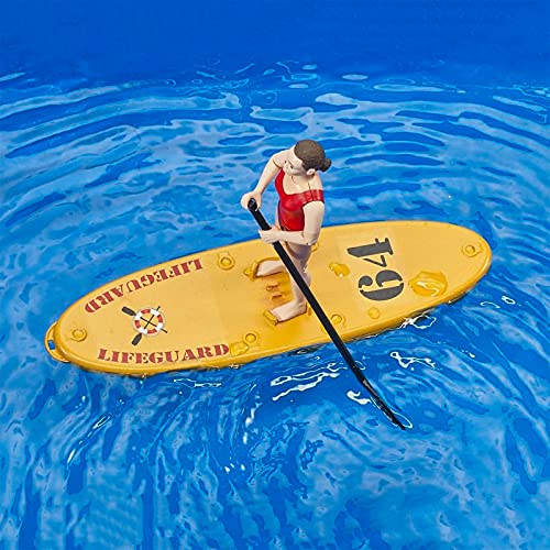 Foto 5 pulgar | Figura Bworld Life Guard con Remo - Venta Internacional