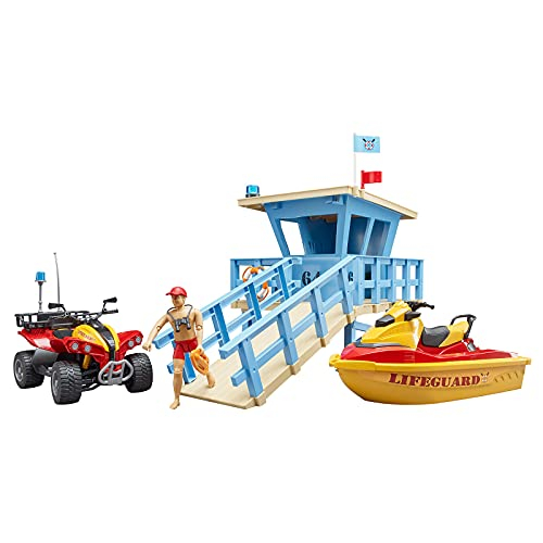 Foto 5 | Figura Bworld Life Guard con Remo - Venta Internacional